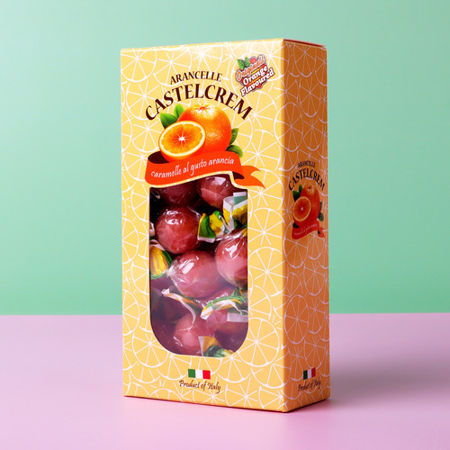 오렌지맛 250g 고급 이탈리아 수입 명품 천연 캔디 포지타노 카스텔크램 사탕