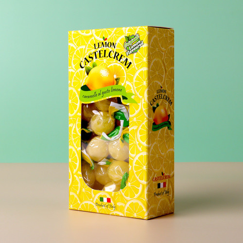 고급 이탈리아 수입 명품 천연 오렌지맛 캔디 포지타노 카스텔크램 사탕 200g