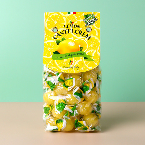 레몬맛 오렌지맛 카스텔크램 포지타노 캔디 200g 세트 (이탈리아 수입 명품 천연 고급 사탕)