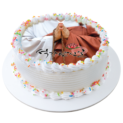 부처님오신날 DIY 레터링 케익 만들기 재료 식용포토용지 초코 바닐라 미니 케이크 시트