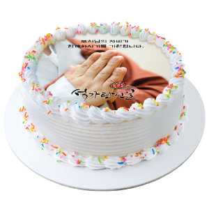 부처님 오신날  DIY 레터링 케익 만들기 재료 식용포토용지 초코 바닐라 2호 케이크 시트