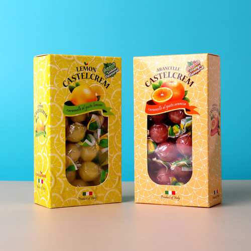 오렌지맛 250g 고급 이탈리아 수입 명품 천연 캔디 포지타노 카스텔크램 사탕